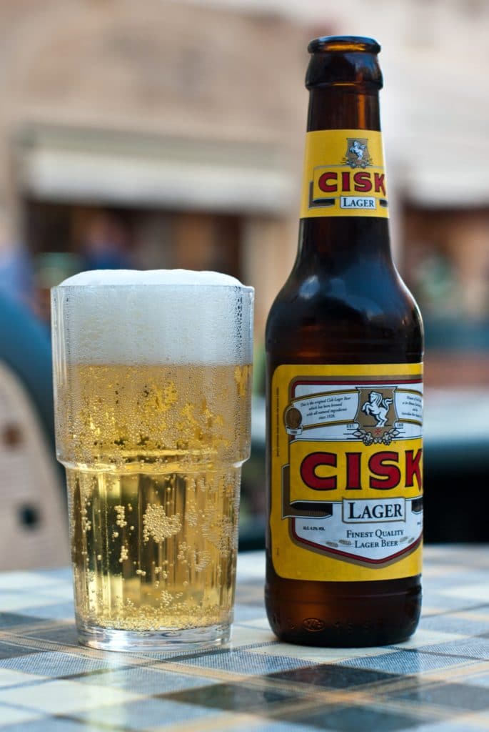 The cost of local Cisk beer is cheap in Malta!